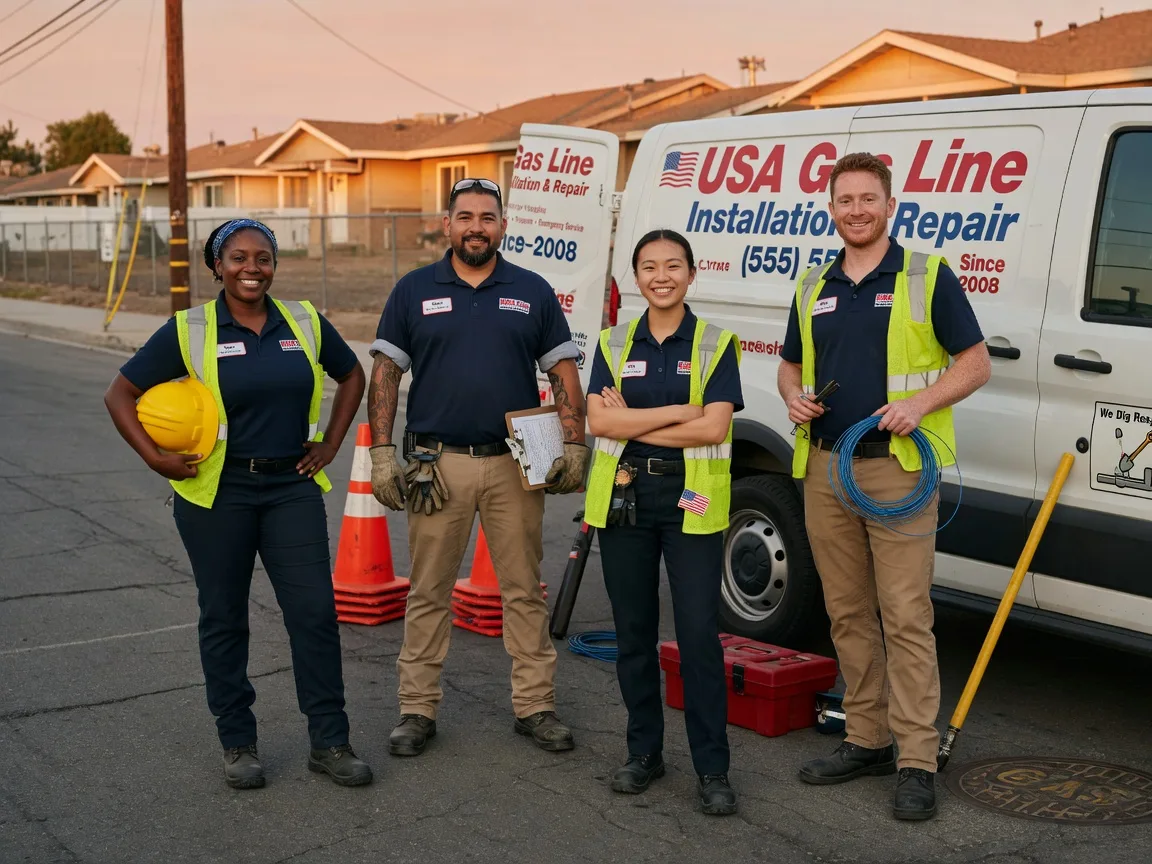 Gas Line Installation company in Camanche, IA